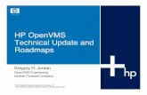 HP OpenVMS Technical Update and Roadmaps - Oracle€¦ · 13-11-2006  · HP OpenVMS Technical Update and Roadmaps Gregory H. Jordan OpenVMS Engineering Hewlett Packard Company .