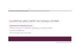 QUERYING (BIG) DATA ON NOSQL STORES - Vargas-Solarvargas-solar.com/bigdata-management/wp-content/... · NOSQL STORES: DATA MANAGEMENT PROPERTIES ! Indexing ! Distributed hashing like