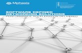 SOFTWARE DEFINED NETWORKING SOLUTIONS - Mphasis€¦ · skyrocketing equipment costs. This is possible by deploying a software defined network that helps remove the vendor lock-in