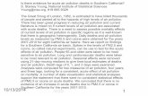 PM2.5 and Ozone Acute Mortality in California · on mortality. A number of data visualization and statistical analyses support the statement that there were no consistent statistical