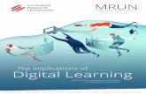 The implications of Digital Learning€¦ · The implications of Digital Learning Joint research projects by Australian and Malaysian universities. iru.edu.au Measuring the effectiveness