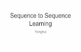 Sequence to Sequence Learning - 计算语言学专业委员会 · 2017-11-14 · Sequence Transduction with Recurrent Neural Networks, by Alex Graves LAS is by Google Brain and Yoshua’s