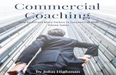 Commercial Coaching · Course will help you impress investors with your professional sales approach and comprehensive skills. In this Course you can find out about negotiation leverage,