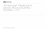 Annual Report d Accon a nts u 160 2 71– - British Council · Annual Report and Accounts 2016 –17 01. The British Council supports our national interests by strengthening cultural