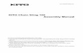 KITO Chain Sling 100 Assembly Manual KITO Chain Sling 100 Assembly Manual For those assembling/disassembling