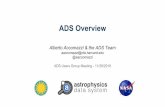 Astrophysics Data System - ADS Users Group Meetingads.harvard.edu/adsug/2018/01-2_ADS_Overview.pdf · 2018-11-28 · Provide transition path to new API for ADS classic crawlers ...