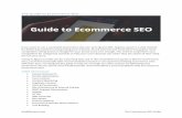 The Guide to Ecommerce SEO - Site Speed Schema Markup Ecommerce Specific SEO Problems Link Building