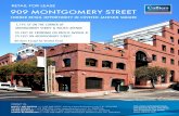 RETAIL FOR LEASE 909 MONTGOMERY STREETimages3.loopnet.com/d2/lSO5l-MGFVh8EbQSHF_LbTOQbfEuqvBRjC5… · RETAIL FOR LEASE 909 MONTGOMERY STREET Jackson Square Historic District retains