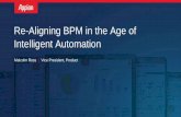 Re-Aligning BPM in the Age of Intelligent Automation · Free Trial COMPANY Intelligent Automation Readiness Survey Robotic Process Automation (RPA) Assessing Your Readiness I Of 4