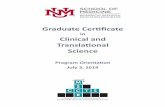 in Clinical and Translational Science - University of New ... · in Clinical and Translational Science Program Orientation July 3, 2019. ... Professor, Department of Pediatrics Program