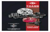 CHUCK JAWS CATALOGUE...Blank Jaws Standard Long Pointed Front Relieved Diamond or Steel or & large Jaws Jaws Pointed Jaws Segment Jaws Aluminium Steel or Aluminium Page Page Page Page