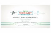 INTERNET2 TECHEX RESEARCH TRACK · – 9:00AM-9:50AM: CORD: Central Office Re-architected as a Datacenter – Larry Peterson, Princeton University – 10:20AM-11:10AM: Jetstream –A