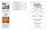February 26, 2017A group will be going to - Turlock Church of Christturlockcoc.org/hp_wordpress/wp-content/uploads/2016/04/February-26-2017.pdf · February 26, 2017A group will be