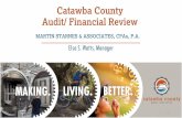 Catawba County Audit/ Financial Revie...FY 2014-15 FY 2015-16 FY 2016-17 FY 2017-18 Historical General Fund Performance Revenue Expend./Other Fin. Sources Available Fund Balance 5