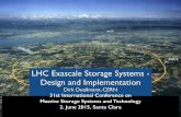 LHC Exascale Storage Systems - Design and Implementation · The Large Hadron Collider (LHC) • Largest machine in the world • 27km, 6000+ superconducting magnets • Fastest racetrack