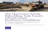 The Hurricane Sandy Rebuilding Task Force’s Infrastructure ... · Sandy Rebuilding Task Force developed its Infrastructure Resilience Guidelines in the spring and summer of 2013.1
