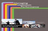 Managing Maximum Performance - Aviation International News · solutions and aircraft management services with the option of adding the aircraft under Jet Aviation’s respective air