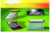 S olar Thermal Systems Module - Solar Energy / EPC Company India- Solar … · 2017-12-13 · Unit 4. Solar Water Heaters (SWH) 25 4.1 Solar Water Heating Systems 25 4.1.1 Basic Working