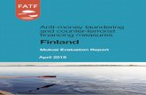 MUTUAL EVALUATION REPORT OF FINLAND - FATF-GAFI.ORG · 2019-04-16 · Finland Mutual Evaluation Report. The Financial Action Task Force (FATF) is an independent inter-governmental