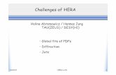 Challenges of HERA · Halina Abramowicz / Hannes Jung TAU(ZEUS) / DESY(H1) 13/03/07 HERA-LHC 2 PDFs from global fits to F 2 HT? 13/03/07 HERA-LHC 3 Weakness of global DGLAP fits at