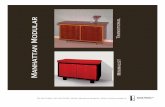 Manhattan Modular - Bloom Design LLC · BLOOM DESIGN llc TTEL: 203.773.9992 • FAX: 203.773.9785 • EMAIL: oﬃ ce@bloom-design.net • WEB: furniture + interiors Residential Custom