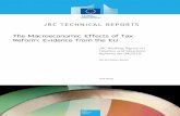 The Macroeconomic Effects of Tax Reform: Evidence from …The Macroeconomic E ects of Tax Reform: Evidence from the EU Wouter van der Wielen European Commission, Joint Research Centre