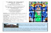 ST. MARY OF THE PINES CATHOLIC CHURCH · 4/21/2019  · ST. MARY OF THE PINES CATHOLIC CHURCH April 21, 2019 1050 Bert Kouns Industrial Loop Shreveport, LA 71118 Office 687-5121 •