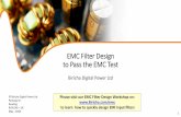 EMC Filter Design to Pass the EMC Test - Biricha · Appendix - Easy Guide to Set Up the Rigol DSA-815 Spectrum Analyzer 2 •Setting-up the Rigol DSA 815 Spectrum Analyser for the