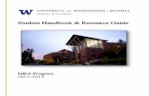 Student Handbook & Resource Guidedepts.washington.edu/uwbmba/wordpress/wp-content/... · Pete Nye | Associate Professor | UW2-224 | (425) 352-5383 | petenye@u.washington.edu Gowri