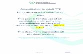 Accreditation in Adult TTE Echocardiography Information Pack … files... · Appendix 10: Station 1 guidance and examples of marksheets Guidance to candidates and assessors for quality