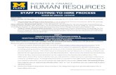STAFF POSTING-TO-HIRE PROCESSStaff Posting to Hire Process eRecruit 11/15/16 pg. 1 Please note: Tonja Petrella, HR Manager, is the HR approver for postings for ITS, SEHS, SHPS, SON,