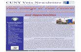CUNY Vets Newsletter...day, November 5, 2015 onboard the USS Intrepid. Honorees demonstrated outstanding academic excellence by maintaining a 3.5 GPA with at least 90 credits at the