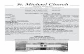 St. Michael Church · 2019-05-06 · St. Michael Church ANNANDALE, VIRGINIA 22003 Website: E-mail: church@stmikes22003.org RECTORY, 7401 St. Michaels Lane 703-256-7822 SCHOOL, 7401