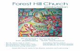 Forest Hill Church seeks to be diverse, inclusive and …...2 Service of Worship March 24, 2016 at 11:00 am Palm Sunday Welcome! Thank you for joining us today for worship. If you