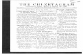 THE CHIZETAGRAM - Illiniillinilambdachi.com/.../03/1957-Nov.-Chi-Zetagram.pdf · THE CHIZETAGRAM Vol. XXII University of Illinois Chapter of Lambda Chi Alpha CHAMPAIGN, ILLINOIS,