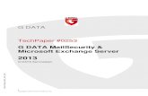 G DATA MailSecurity & Microsoft Exchange Server · 08 4 Copyright © 2015 G DATA Software AG G Data MailSecurity on Microsoft ® Exchange™ u To send and receive emails using G DATA