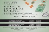 presents an ESTATE JEWELRY EVENT...ESTATE JEWELRY EVENT presents an TUESDAY, MAY 1ST 10:00am - 6:00pm WEDNESDAY, MAY 2ND 10:00am - 6:00pm THURSDAY, MAY 3RD 12:00pm - 6:00pm FRIDAY,