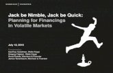 Jack be Nimble, Jack be Quick: Planning for Financings in ...5 84 88 92 96 100 104 108 1/1/16 2/1/16 3/4/16 4/4/16 5/6/16 6/6/16 7/8/16 DJIA S&P 500 NASDAQ Russell 2000 Source: FactSet,