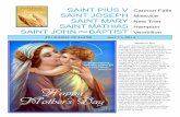 SAINT PIUS V SAINT JOSEPH SAINT MARY SAINT MATHIAS SAINT …frontiernet.net/~stpiusvcf/pdf_forms... · 5/11/2014  · SAINT PIUS V Cannon Falls SAINT JOSEPH Miesville SAINT MARY New
