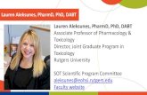 Lauren Aleksunes, PharmD, PhD, DABT - Society of Toxicology · Reiterating your resume/CV (long lists of awards or honors) Overly formal/thesaurus-type writing. Potential Solution