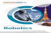 4 International Conference on RoboticsTokyo is continually concentrating on robotics because of the increased increase in research and new AI-related businesses in Japan, robotics