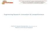 Engineering Research: Innovation & Competitivenessweef2013.co/descargas/Seeram_Ramakrishna.pdf · Global research partnerships. 2010s. Global Research University (GRU) Glocal learning.