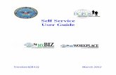 Self Service User Guide - Department of DefenseThe Self Service Employee ‘My Biz’ module provides employees the ability to access their Defense Civilian Personnel Data System (DCPDS)