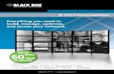 New Products Supplement - Black Box · New Products Supplement Everything you need to build, manage, optimize, and secure your network. More 60 than New ... MediaCentoTM IP AV-over-IP