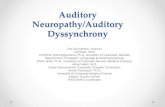 Auditory Neuropathy/Auditory 2013 Ear...آ  Auditory Neuropathy/Auditory Dyssynchrony Ear Foundation,