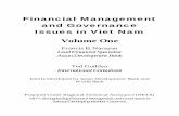Financial Management and Governance Issues in Viet Nam ... · used by both public and private sector enterprises in Viet Nam. The State Audit of Viet Nam was established by Government
