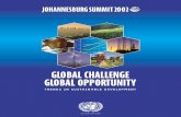 JOHANNESBURGSUMMIT2002 - Universität des …The world will need to support ﬁve billion more people World population passed 6 billion in 2000,up from 2.5 billion in 1950,and 4.4
