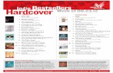 Indie Bestsellers HardcoverWeek of 08.23 The Country Bookshop, Southern Pines, NC Hardcover Indie Bestsellers