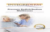 Integriderm comparative mattress features MP9500 · comfort, the MP9000VBR mattress is unparalleled. • Patient/resident comfort is improved by the viscal elastic foam topper (1.5’’