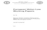 European Union Law Working Papers€¦ · About the European Union Law Working Papers ... In developing its strategy for a Digital Single Market within Europe, the ... MCKINSEY, DIGITAL